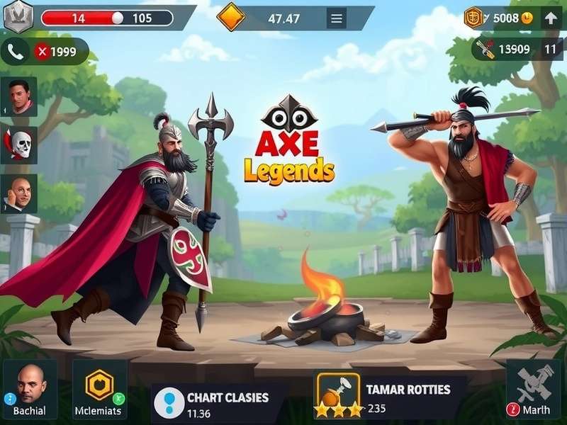 Axe Legend Clash Gameplay Screenshot